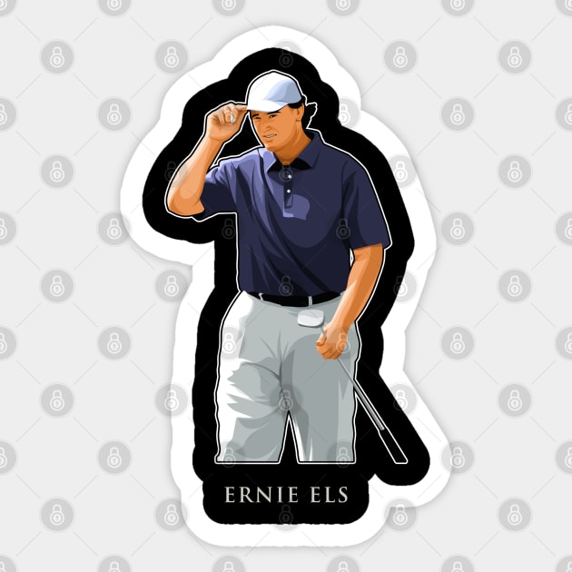 Ernie Els Golf Legends Sticker by RunAndGow